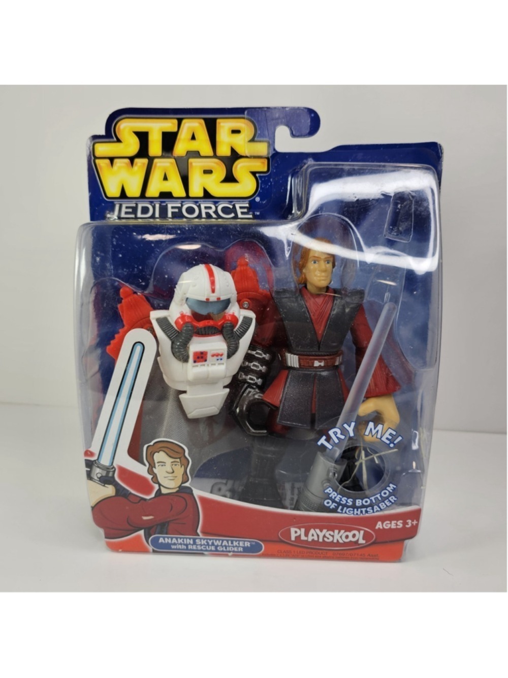 SEALED Hasbro Star Wars Jedi Force Playskool Anakin Skywalker Figure w/ Glider